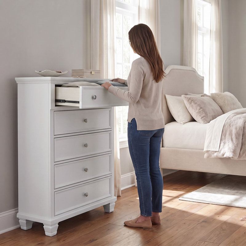 Commode 5 tiroirs Oude