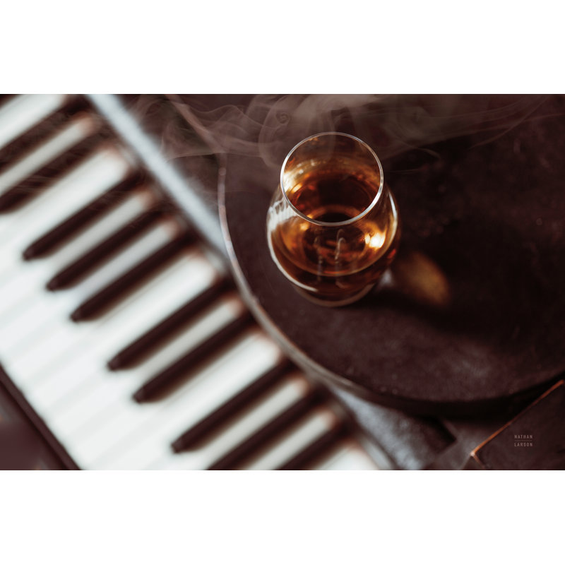 Night Vibes Lounge by Nathan Larson - Wrapped Canvas Print, 30cm H x 46cm W x 3.8cm D