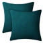Striped Crushed Velvet Cushion Cover (Set Of 2) -1848628400