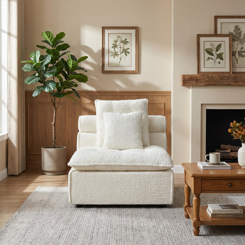 Siège du milieu, White Boucle, White