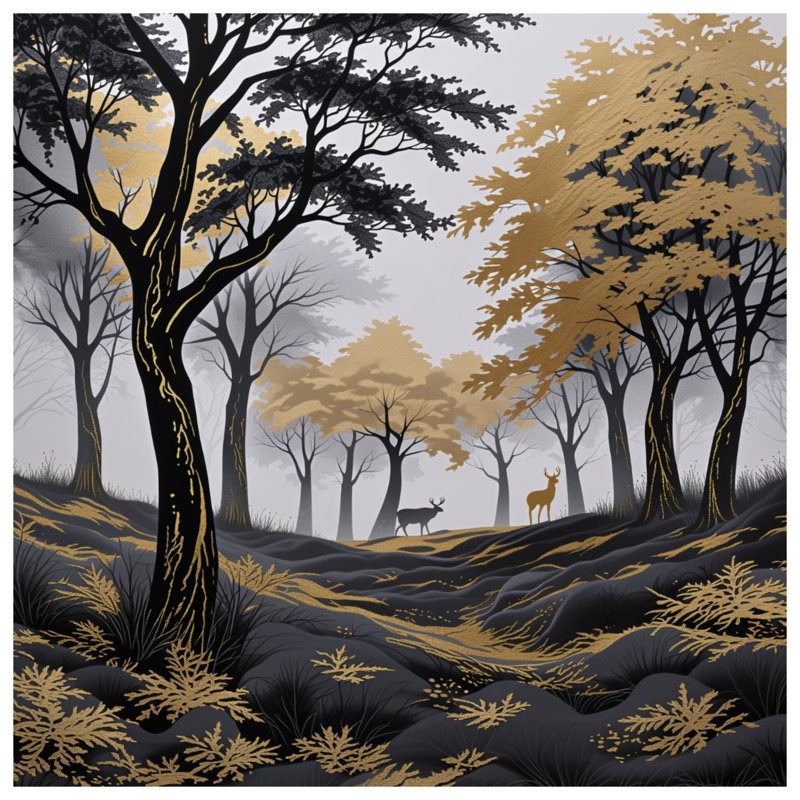 Couvre-lit forêt noire, Très grand lit