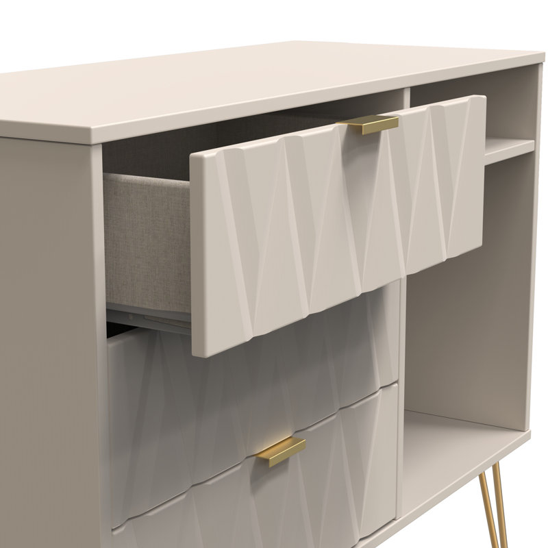 Taivon 3 Drawer TV Unit