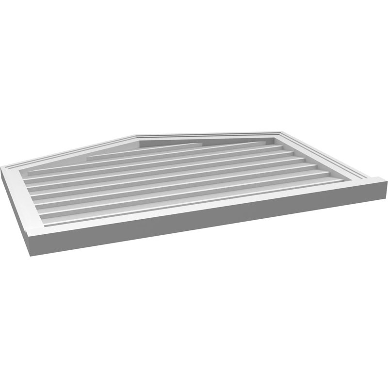 Ventilé à pignon non-fonctionnel Signature, H 28 po x l 38 po x P 2 po