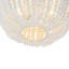 Plafonnier encastré cylindrique rond 2 lumières