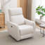 Fauteuil inclinable électrique pivotant et berçant de 32,3 po de largeur avec port USB-1224632571