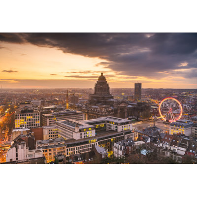 " Brussels, Belgium Cityscape "
