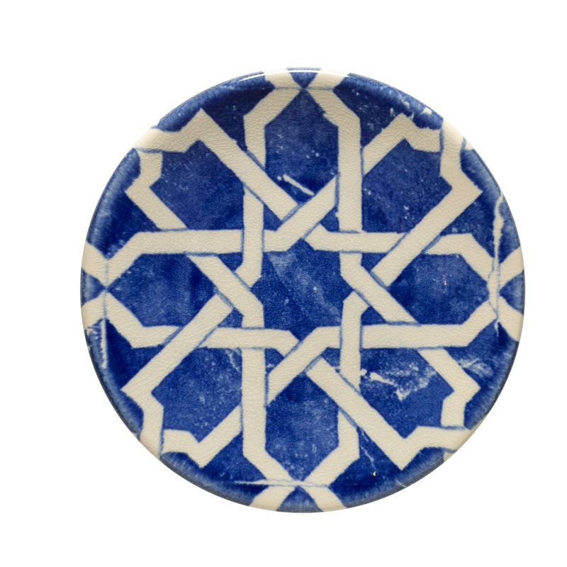 Elements Appetizer Plates, Algarve Blue