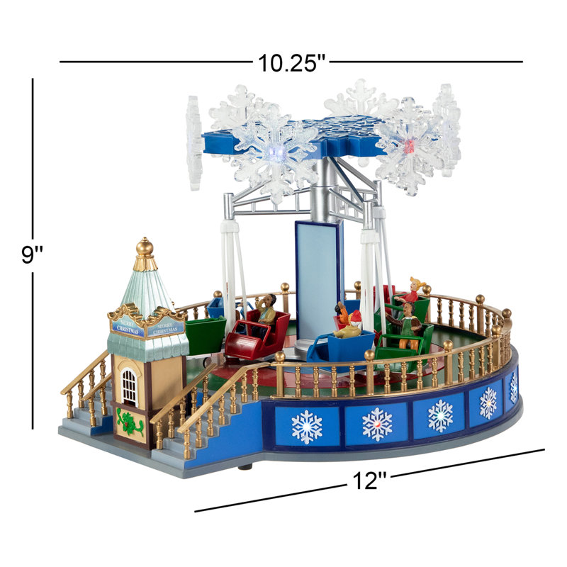 Carnaval Blizzard Ride Christmas Village