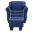 Fauteuil pour enfant avec repose-pieds Aalborg-25182755