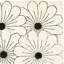 Tapis floral en laine et viscose touffeté à la main Avayah Soho-968329227