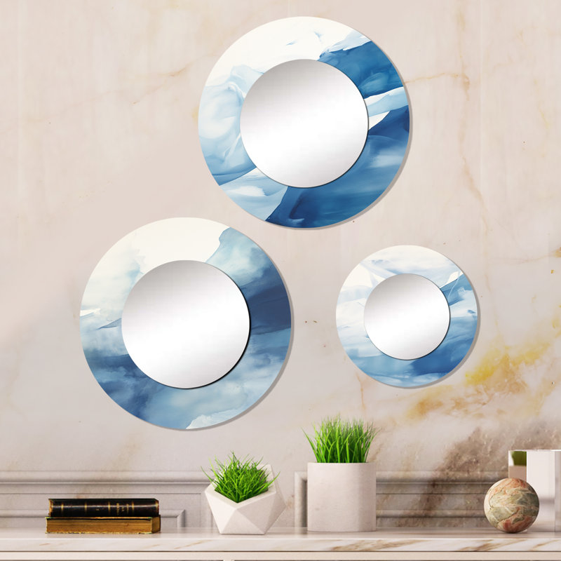 Everby Metal Round Mirror
