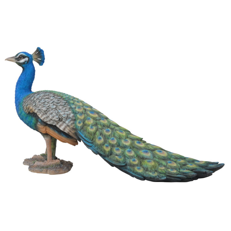 Peacock Bird Statue-Small