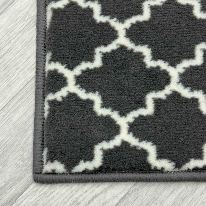 Runner Geometric Area Rug, Runner 70 x 150 cm