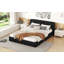 Grand lit plateforme tapissier-2009469460