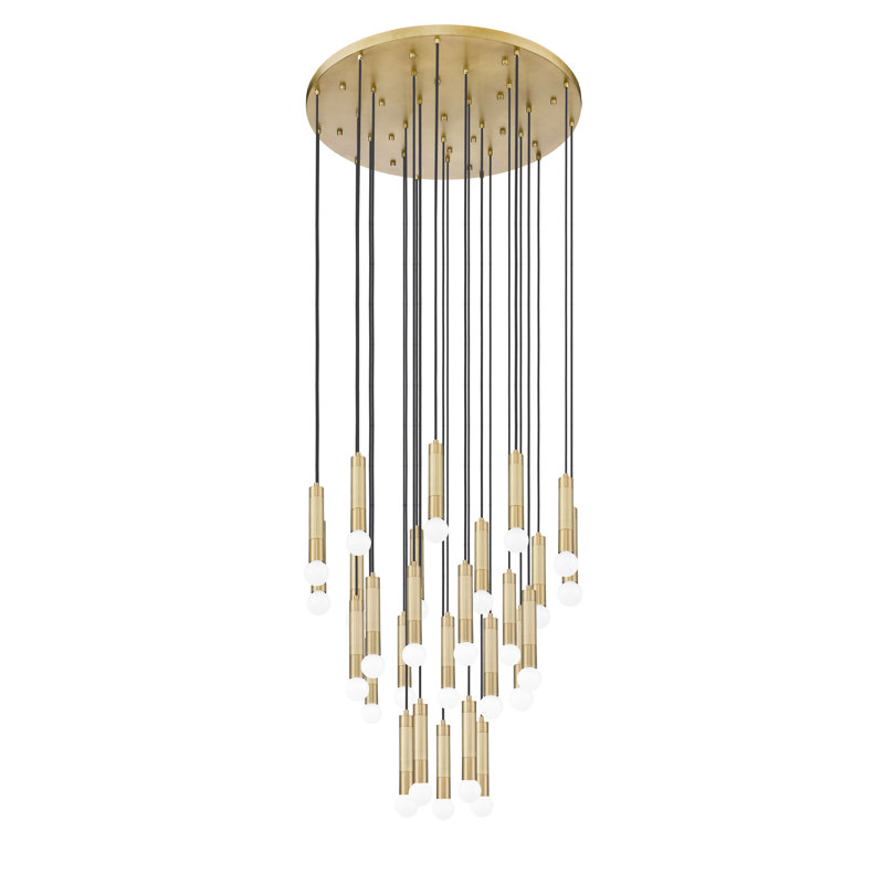 Lustre Lipman, Doré, 27 lumières