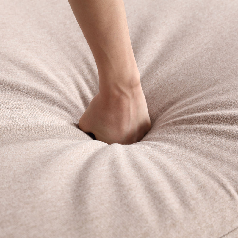 Canapé modulaire 3 pièces rembourré, Polyester kaki