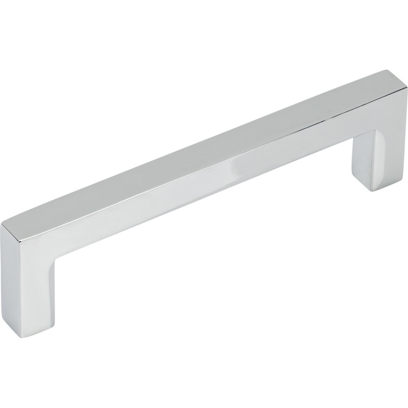 Square 3 3/4" Center Bar Pull Multipack, Polished Chrome