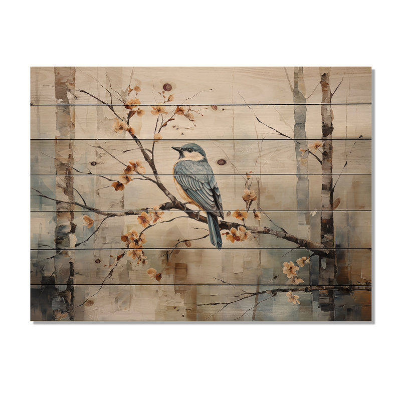 Emert - Floral Wood Wall Decor Panels, H 24 po x l 32 po