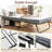 Folding Bed With Mattress, Sportable Foldable Bed With Storage Cover, Srollaway Bed For Adults With Memory Foam Mattress And Metal Frame, Scot Size Guest Bed On Wheels, 75 X 38 Inch