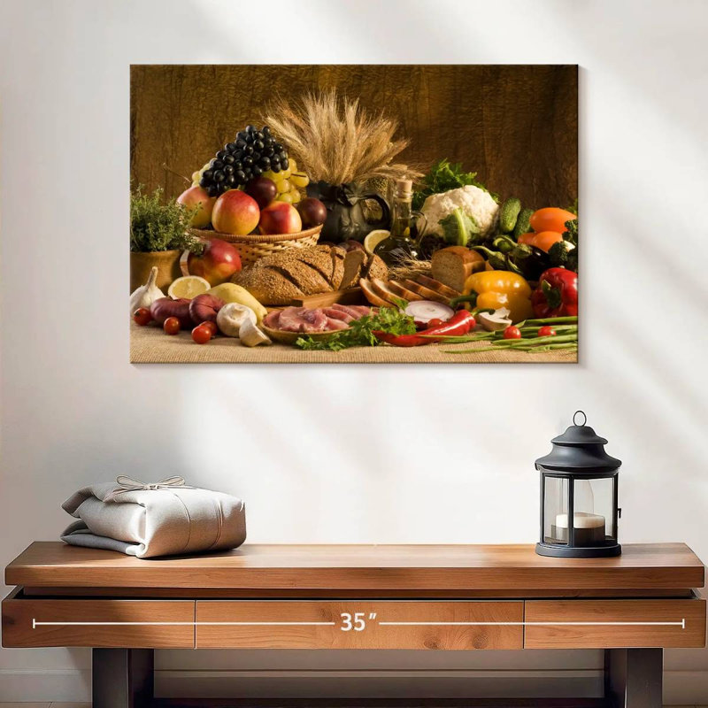Table de nourriture Yarlin, H 16 po x l 24 po