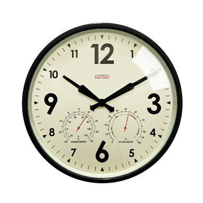 12'' Metal Wall Clock