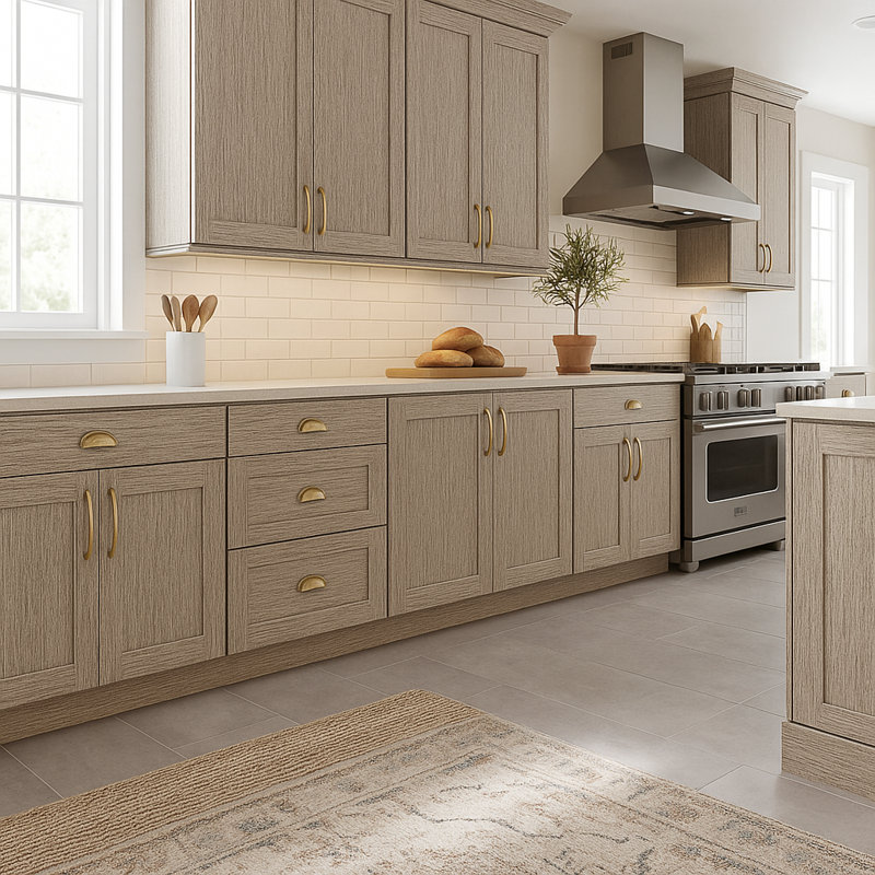 Dwelling Full Access Finish Chip, Woodgrain Textured Tidepool, Manufactured Wood (PureStyle)