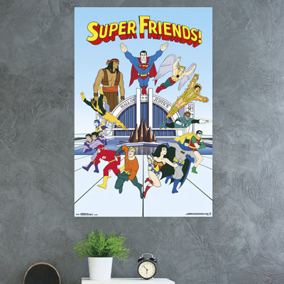 Super amis-impression sur papier