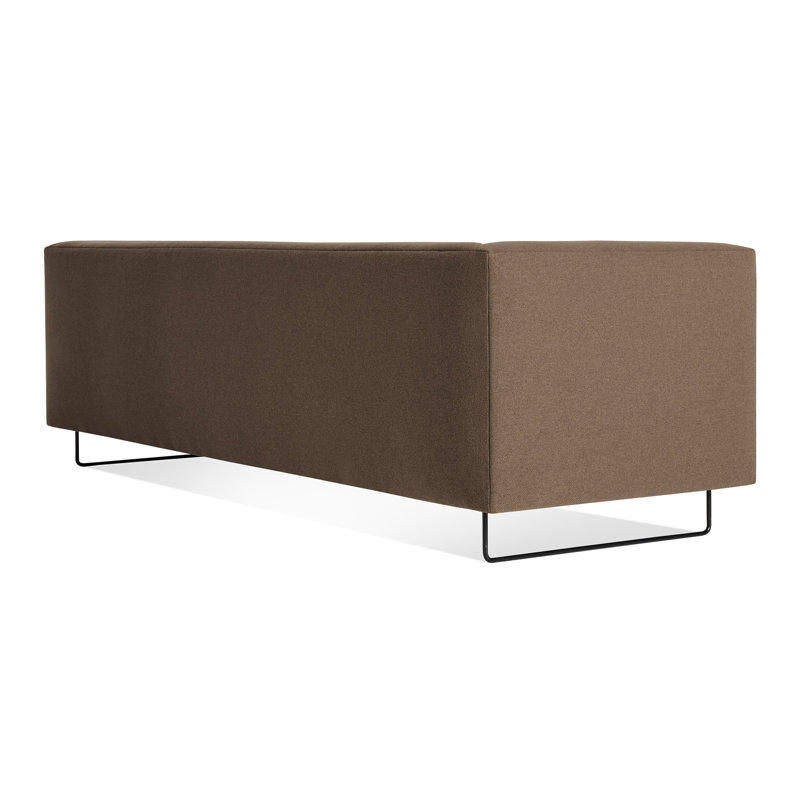 Bonnie And Clyde Sofa, Kvadrat Autumn Cardamom, 29" H x 96" W x 33" D