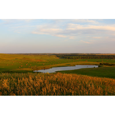 Idyllic Farming Landscape 1 Piece Wrapped Canvas Wall Art