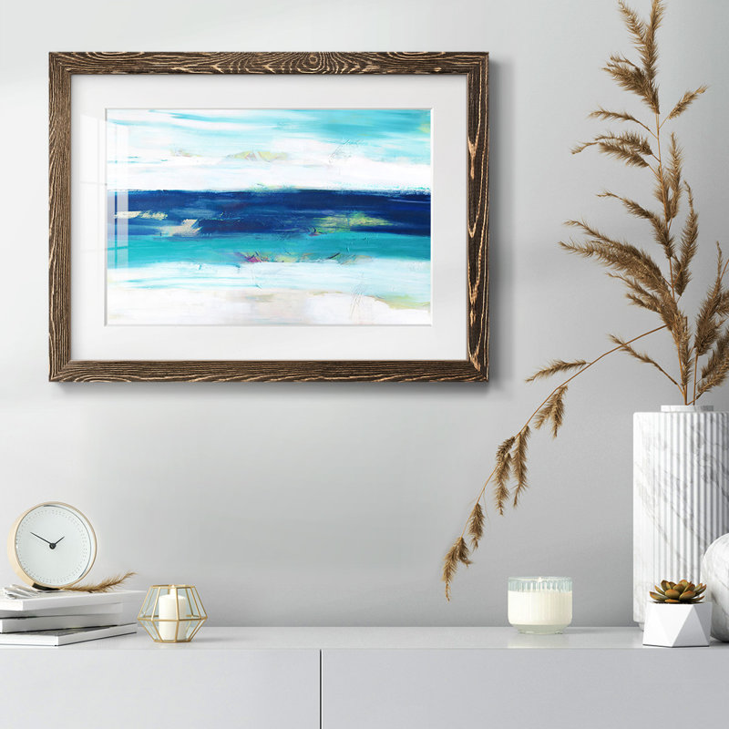 Ciel «Above Us Only», H 26 po x l 38 po x P 1,5 po, Noyer