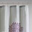 Rideau de douche à imprimé floral