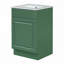 Meuble-lavabo 20 po avec lavabo en céramique, tablette réglable-280361040