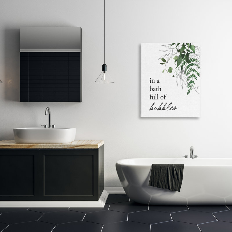 Toile de bain à motif de feuillage de forêt, design par lettré et doublé, H 40 po x l 30 po