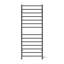 Chauffe-serviettes électrique mural 24 po x 60 po Kontour Linear - noir mat, à brancher -23986131-24005008-84811724