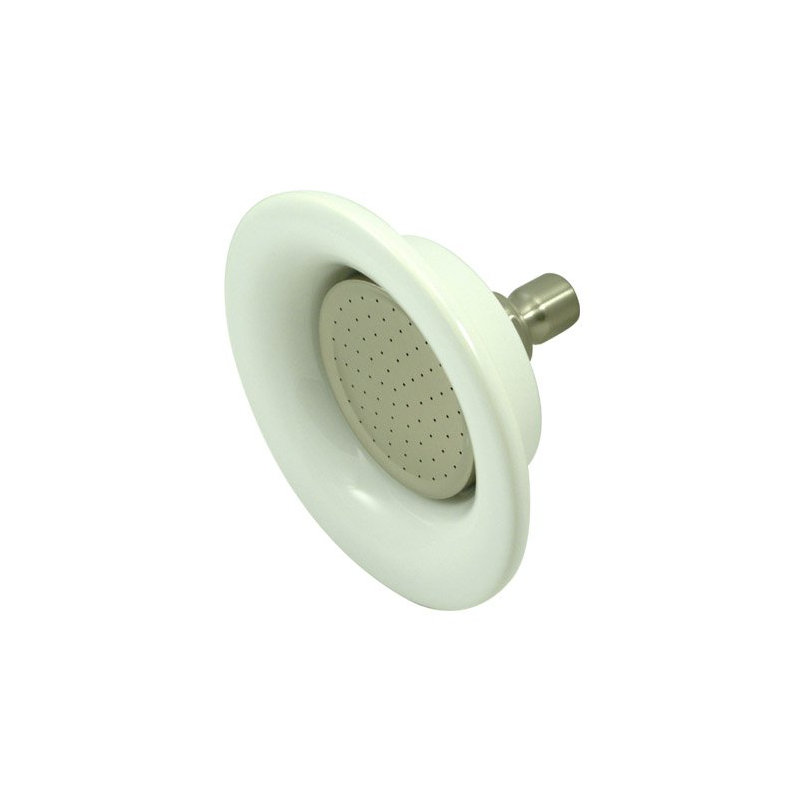 Hot Springs Sunflower Standard Fixed Shower Head, Satin Nickel