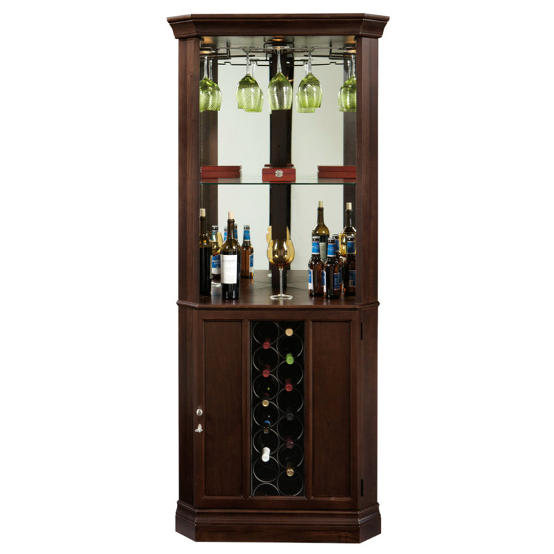Solid Wood Mini Bar, Espresso
