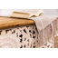 Banc de rangement en bois massif Marlye