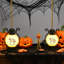 Ensemble de 2 lumières citrouilles d'Halloween