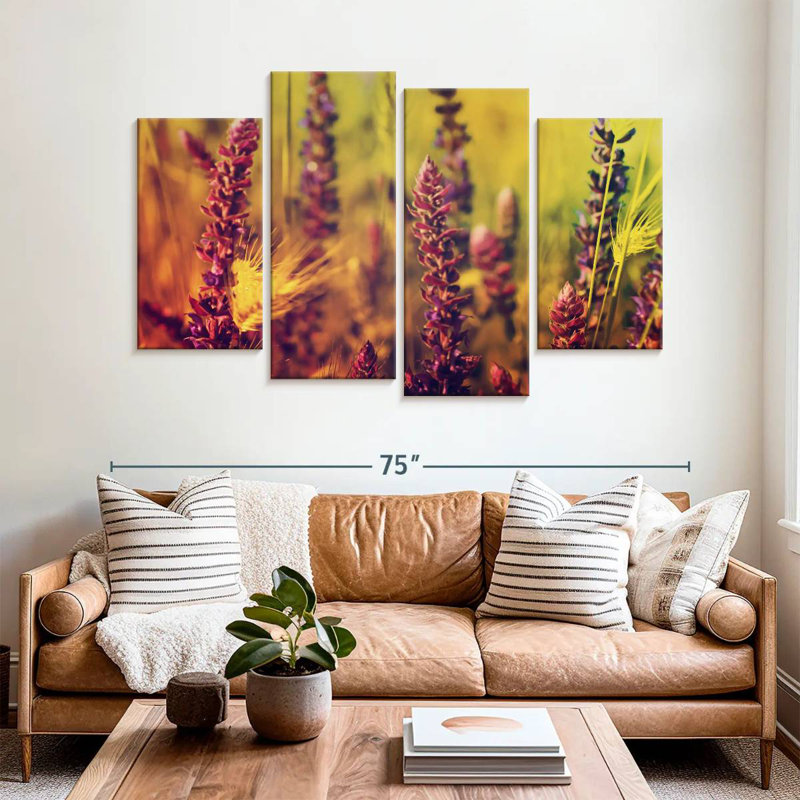 Pré de fleurs Harnek, H 42 po x l 68 po