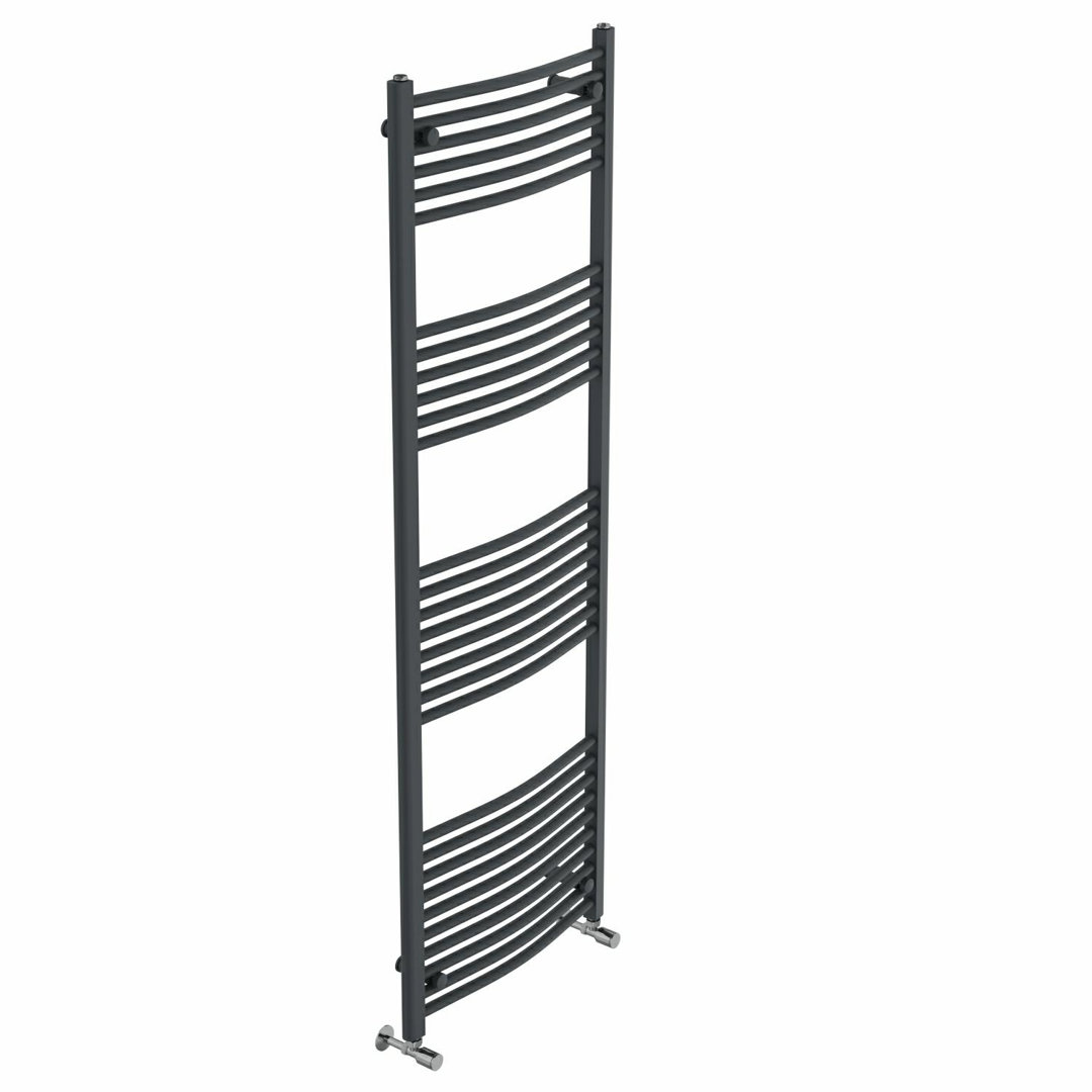 Cano Curved Heated Towel Rail Radiator Bathroom Ladder Warmer