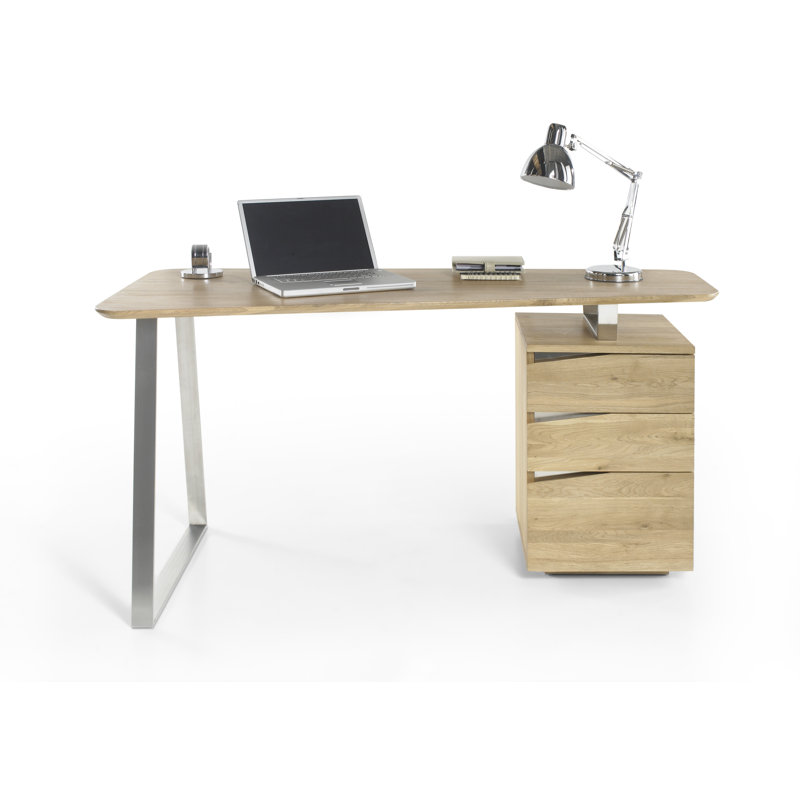 Fleming Metal Base Writing Desk
