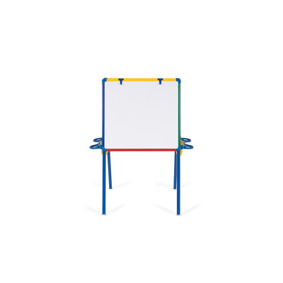 Freestanding Steel Reversible Magnetic Medium - 4' - 6' Whiteboard