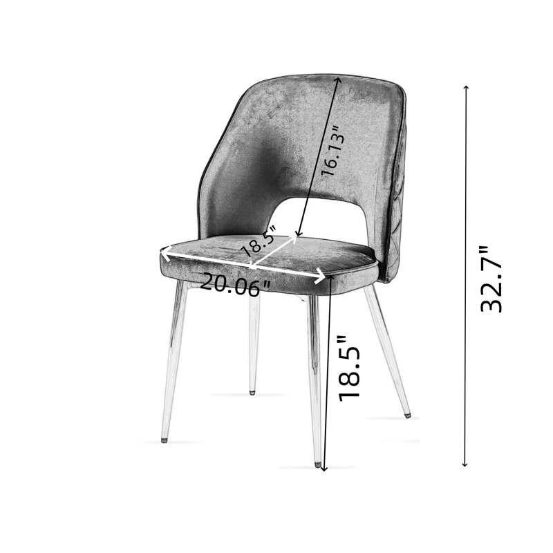 Chaise Mandaree, Rose