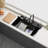 31.5'' W Drop-In Stainless Steel Kitchen Sink
