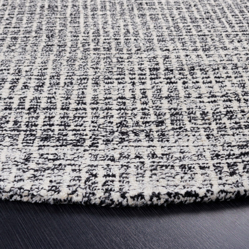 Jotyi Hand Tufted Wool Rug, Rectangle 4' x 6'