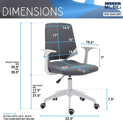 Symple Stuff Speegle Task Chair & Reviews | Wayfair