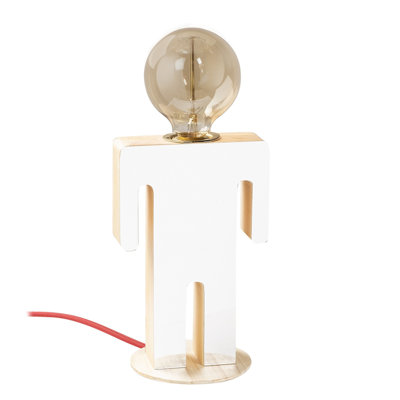 Lampe de table blanche 9,06 po Foltz