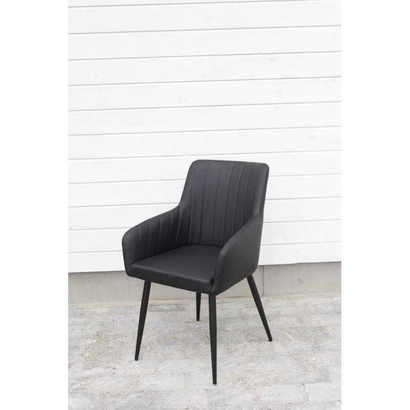 Nemeth 45cm H Polyurethane Upholstered Armchair