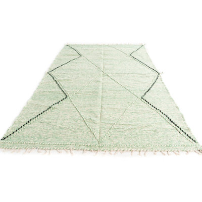 Tapis vert clair Oavia