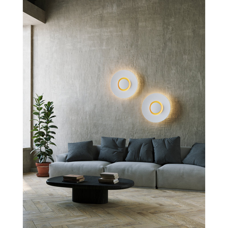 1 - Light LED Flush Mounted Sconce